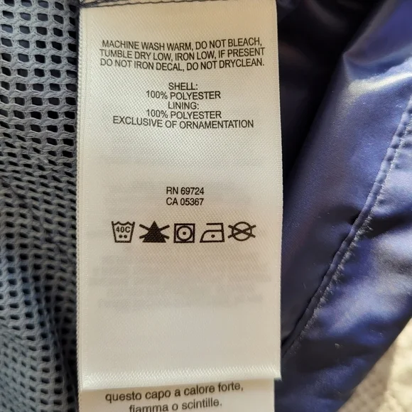 Columbia Flash Forward Windbreaker Jacket Pink Blue Large - Picture 12 of 12